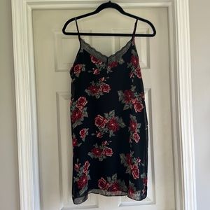 Date Night Slip Inspired Rosy Dress